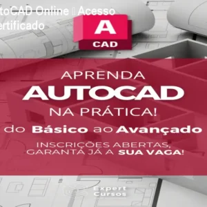 Curso de AutoCAD Online – Acesso Vitalício e Certificado