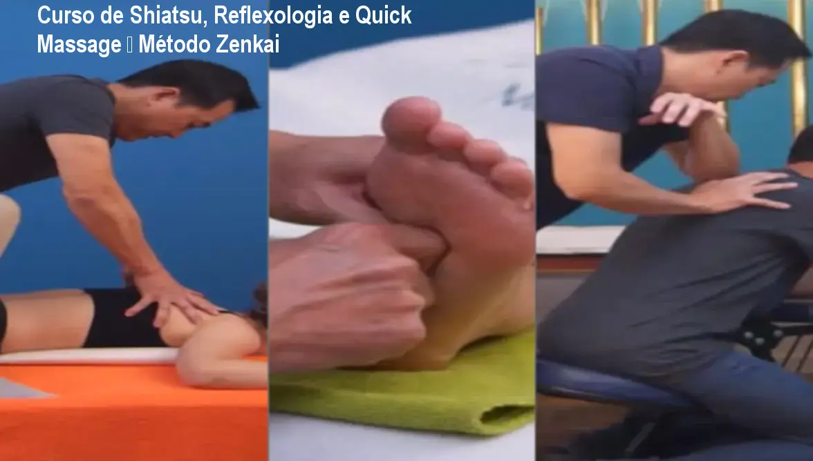 Curso de Shiatsu, Reflexologia e Quick Massage – Método Zenkai