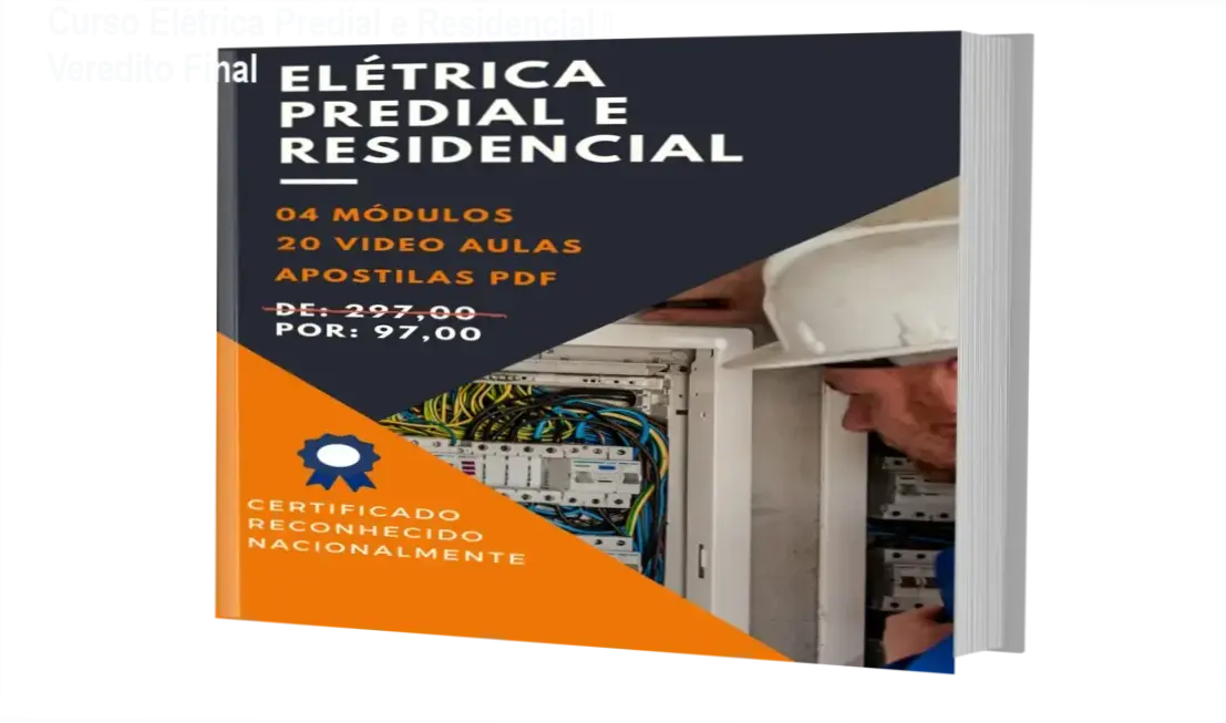 Curso Elétrica Predial e Residencial – veredito final e recomendação de compra