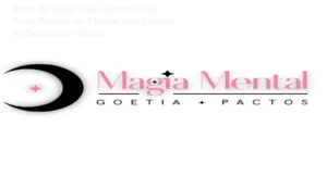 Imagem do Curso de Magia Goetia Mental Pracy mostrando a página do módulo introdutório e benefícios práticos