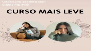 Capa do Curso Mais Leve em áudio, mostrando mães ouvindo podcasts de maternidade leve