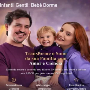 Curso Sono Infantil Gentil: Bebê Dorme até 12h