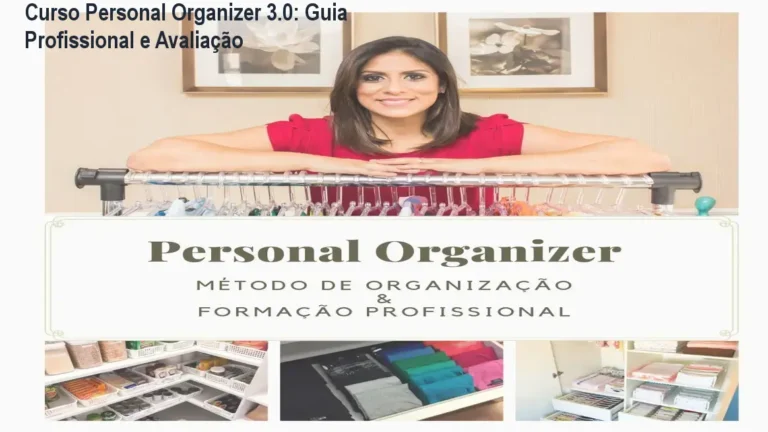 Mulher organizando closet residencial com método profissional do curso Personal Organizer 3.0