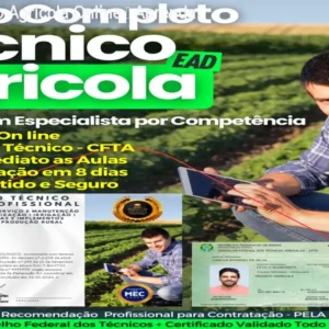 Curso Técnico Agrícola Online – Aprenda Agronegócio