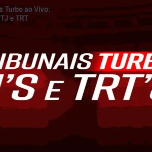 Curso Tribunais Turbo ao Vivo: Aprovação em TJ e TRT