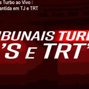Curso Tribunais Turbo ao Vivo – Aprovação Garantida em TJ e TRT