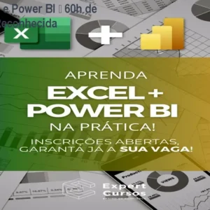 Domine Excel e Power BI – 60h de Certificação Reconhecida