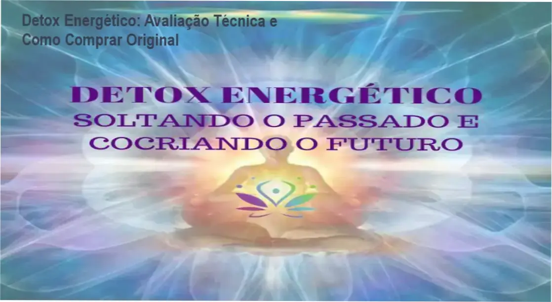 Imagem ilustrativa do curso Detox Energético mostrando chakras alinhados e cristais energéticos
