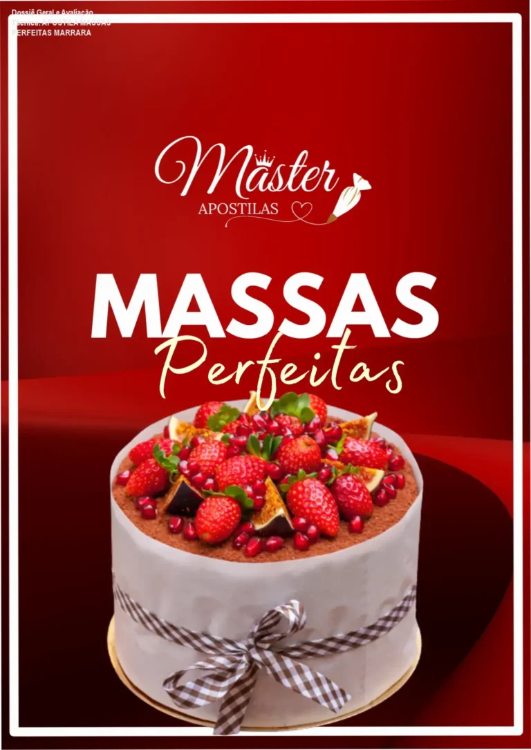 Gráfico de desempenho técnico do ecossistema APOSTILA MASSAS PERFEITAS MARRARA