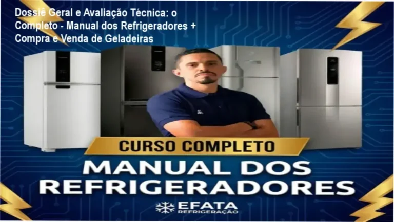 Gráfico de desempenho técnico do ecossistema o Completo - Manual dos Refrigeradores + Compra e Venda de Geladeiras
