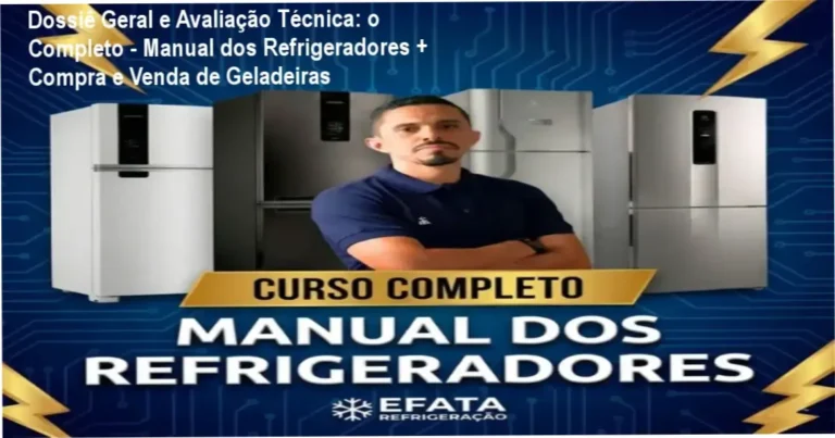 Gráfico de desempenho técnico do ecossistema o Completo - Manual dos Refrigeradores + Compra e Venda de Geladeiras