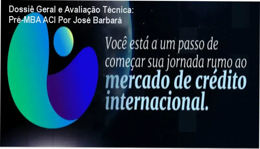 Gráfico de desempenho técnico do ecossistema Pré-MBA ACI Por José Barbará