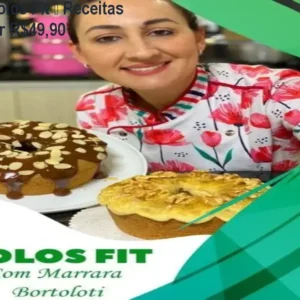 Apostila de Bolos Fit – Receitas Lucrativas por R$49,90