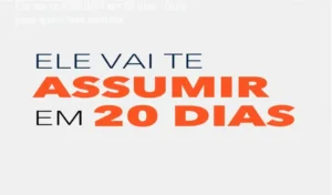 Ele vai te ASSUMIR em 20 dias de Emanuel Hallef – ebook R$ 37,00