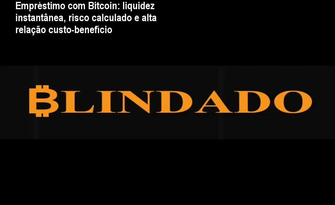 Empréstimo com Bitcoin usando BTC como garantia para obter liquidez em USDT sem vender o ativo