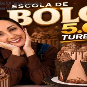 Escola de Bolos 5.0 Turbo: Aprenda e Venda Bolos em Casa