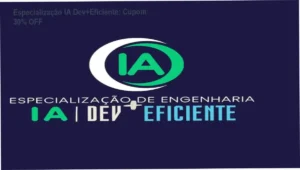Especialização IA Dev+Eficiente de Alberto Luiz Oliveira Tavares de Souza - oferta com cupom de desconto