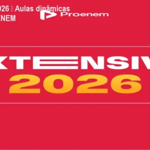 Curso Extensiva 2026 – Aulas dinâmicas e simulados para ENEM
