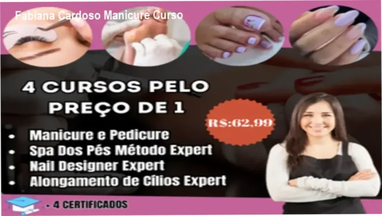 Fabiana Cardoso Manicure Curso
