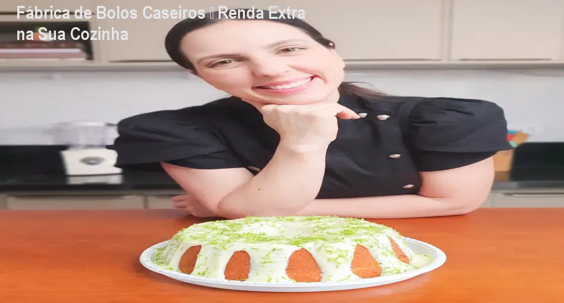 Fábrica de Bolos Caseiros – Renda Extra na Sua Cozinha