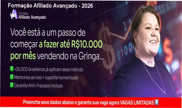 Formação Afiliado Avançado – 2026