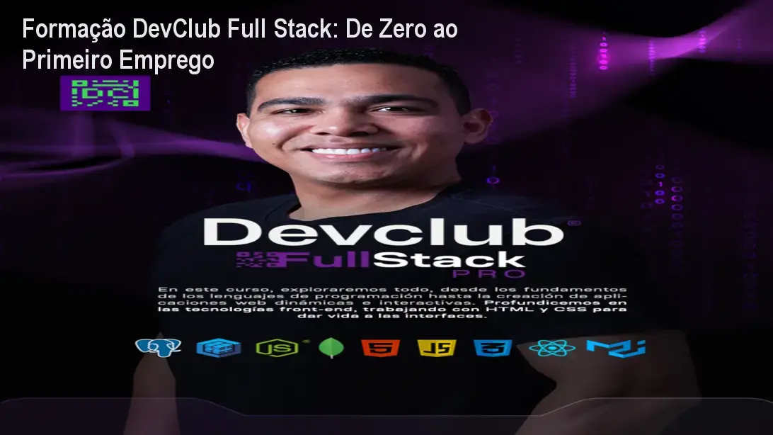 Formação DevClub Full Stack: De Zero ao Primeiro Emprego