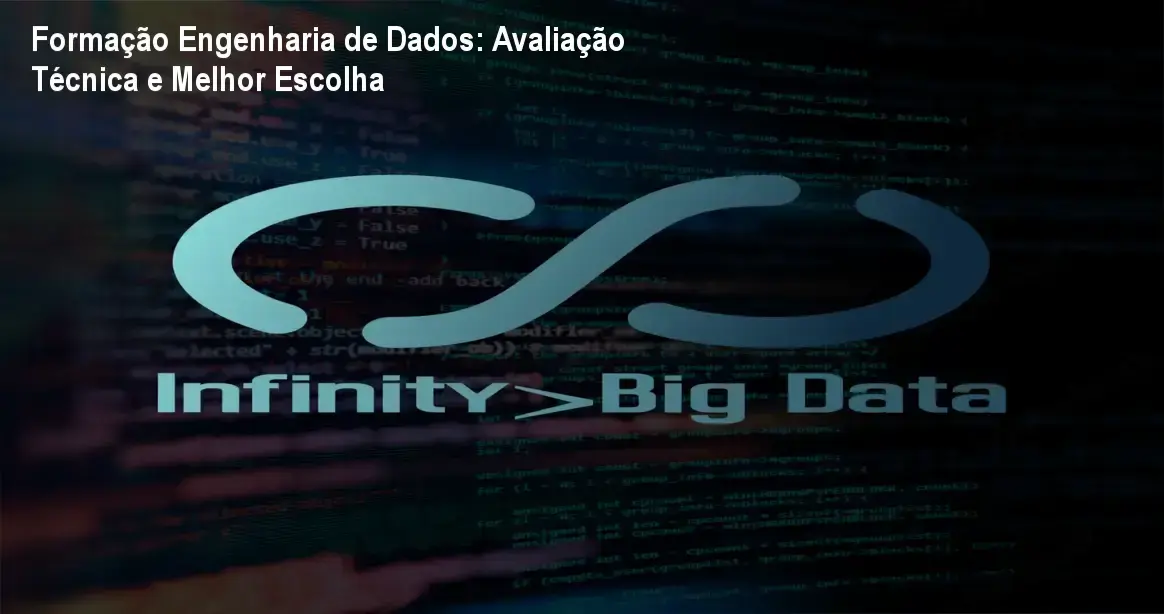 Comparativo visual da Formação Engenharia de Dados e IA destacando diferenciais e vantagens