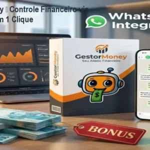 Gestor Money – Controle Financeiro via WhatsApp em 1 Clique