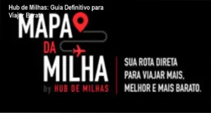 Tela do curso Hub de Milhas mostrando dicas de acúmulo de pontos e viagens econômicas