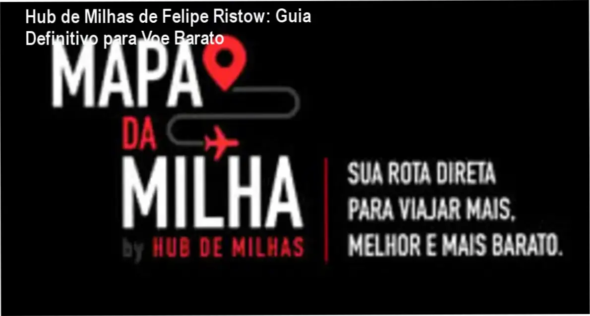 Felipe Ristow apresentando estratégias de acúmulo e resgate de milhas no Hub de Milhas