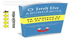 Capa do e‑book Imã da Abundância mostrando técnicas práticas de reprogramação mental para atrair prosperidade