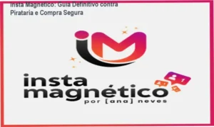 Imagem ilustrando alerta de pirataria e compra segura do curso Insta Magnético
