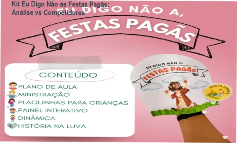 Kit Eu Digo Não às Festas Pagãs: Análise vs Competidores