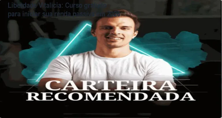 Imagem promocional do evento gratuito Liberdade Vitalícia de Gabriel Navarro, mostrando a promessa de renda passiva crescente