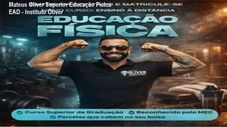 Mateus Oliver Superior Educação Física EAD – Instituto Óliver