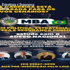 MBA em Política, Estratégia e Segurança Pública - Curso Online