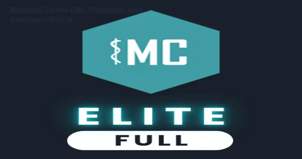 Medcards Combo Elite: Flashcards para Residência Médica