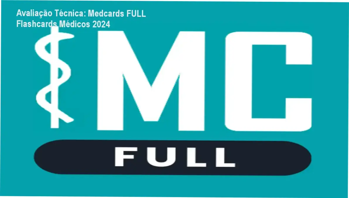 Tela do Medcards FULL mostrando flashcards e banco de questões para preparação de residência médica