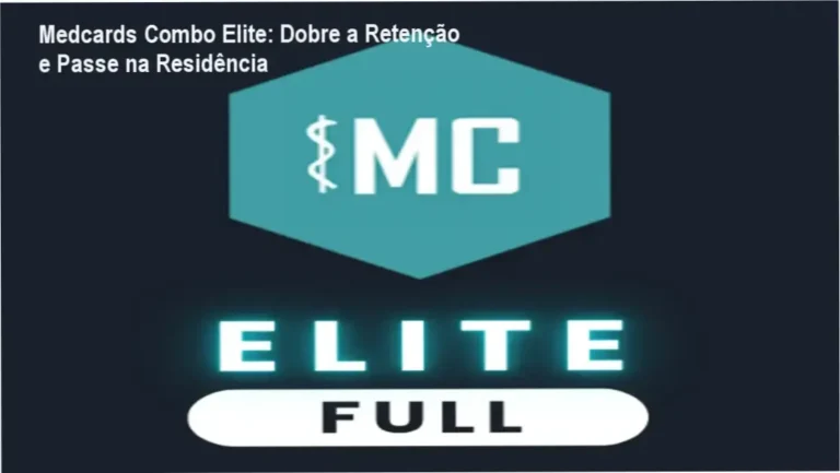 Medcards Combo Elite: Dobre a Retenção e Passe na Residência