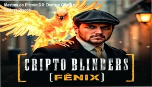 Screenshot da plataforma do curso Mestres do Bitcoin 3.0 mostrando análise técnica e gestão de risco