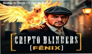 Tela do curso Mestres do Bitcoin 3.0 mostrando análise técnica on‑chain e gestão de risco
