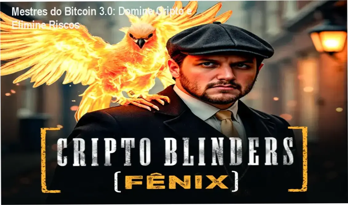 Tela do curso Mestres do Bitcoin 3.0 mostrando análise técnica on‑chain e gestão de risco