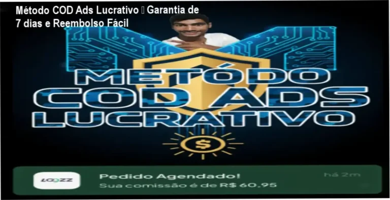 Método COD Ads Lucrativo de Ari dos Santos Santana – política de reembolso e garantia