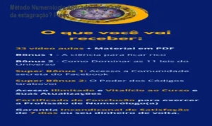 Imagem do curso Método Numerologia Aplicada mostrando conceito de superação da estagnação.