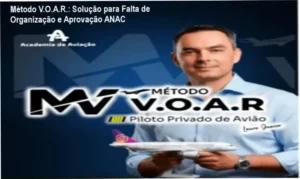 Imagem ilustrando o Método V.O.A.R. para aprovação na prova teórica da ANAC