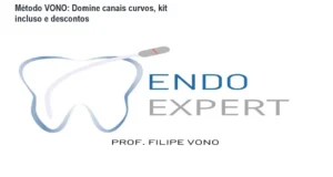 Imagem promocional do Método VONO mostrando kit de limas e selo de desconto
