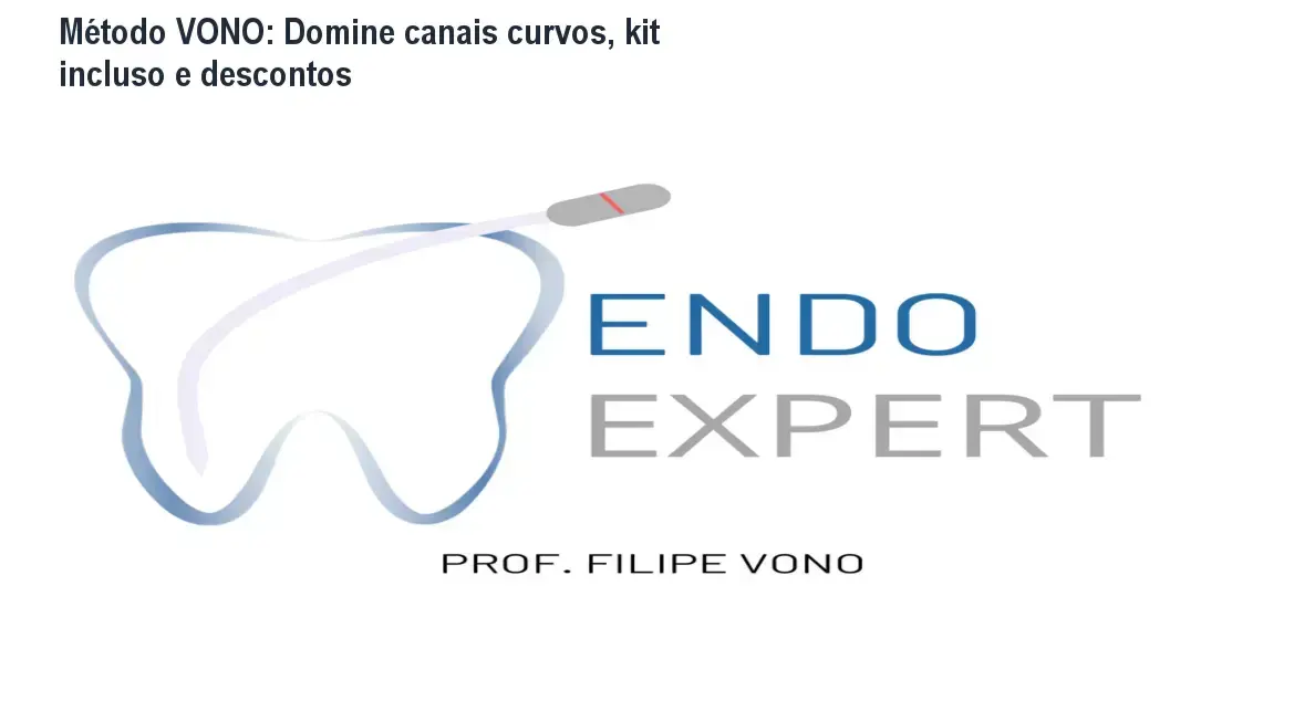 Imagem promocional do Método VONO mostrando kit de limas e selo de desconto