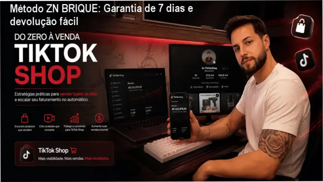 Método ZN BRIQUE de ZN compra segura e acesso oficial