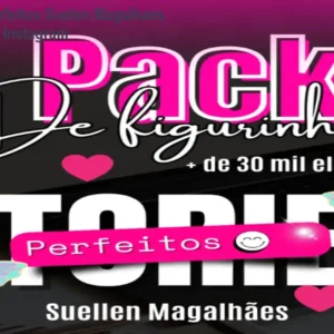 Pack Stories Perfeitos Suelen Magalhaes – 32 mil stickers Instagram