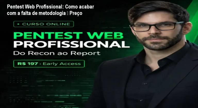 Instrutor Geraldo Alcântara explicando a metodologia RMTER em pentest web profissional